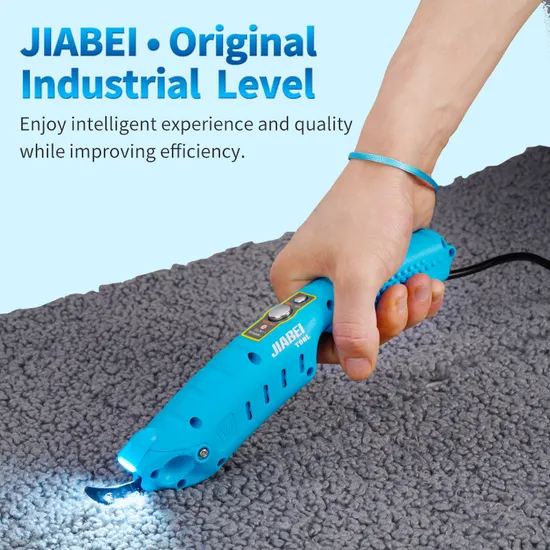 Cordless Electric Wired Scissor Cloth Cutter Rechargeable Fabric Shears for Paper Carpet Leather