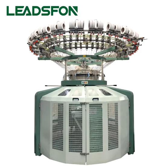 Leadsfon Single Series Single Jersey Maquina Tejedora Circular Knitting Machine