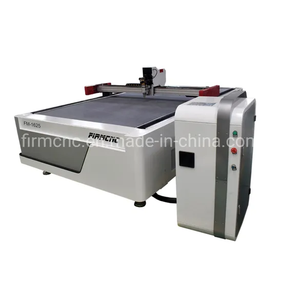 Firmcnc 1625 Oscillating Knife Automatic Fabric Leather Cutting Machine