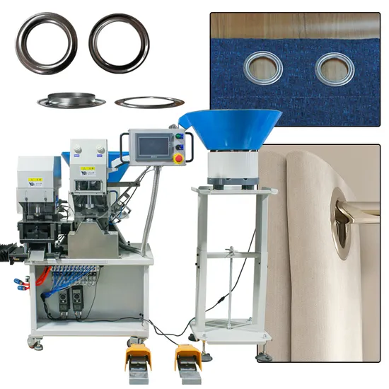 Heavy Duty Fully Automatic Curtain Grommet Punch Machine