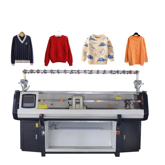 Speed Computerized Knitting Machine for Collar School Uniform Jersey Shoe Upper Cardigan