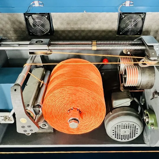 Cnrm Agricultural Twine Retorcedoras Embobinadora De Rafia Baler Twine Flat Film Split Yarn Spooling Twisting Raffia Twister Machine