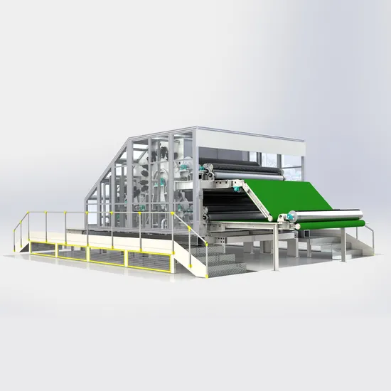 New Type High Speed & Speed Nonwoven Carding Machine