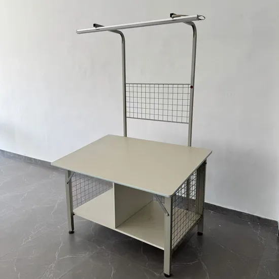 Custom Adjustable Light Inspection Table with LED Features for Factories