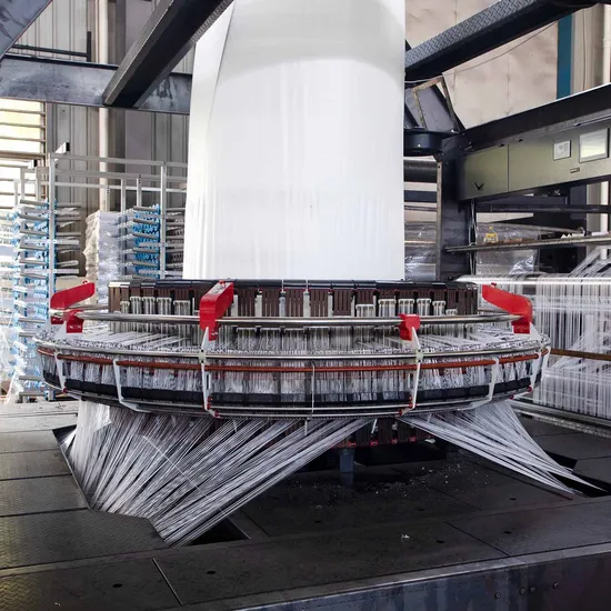 PP Woven Sack Bag Making Machine 6 Shuttle Circular Loom