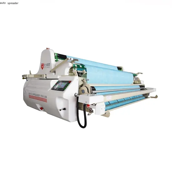 Rolled Fabric Cloth Spreader Automatic Fabric Pleating Machine