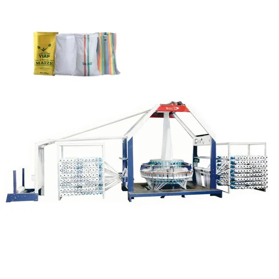 Four Shuttles Circular Loom Machine Weaving PP Woven Bag