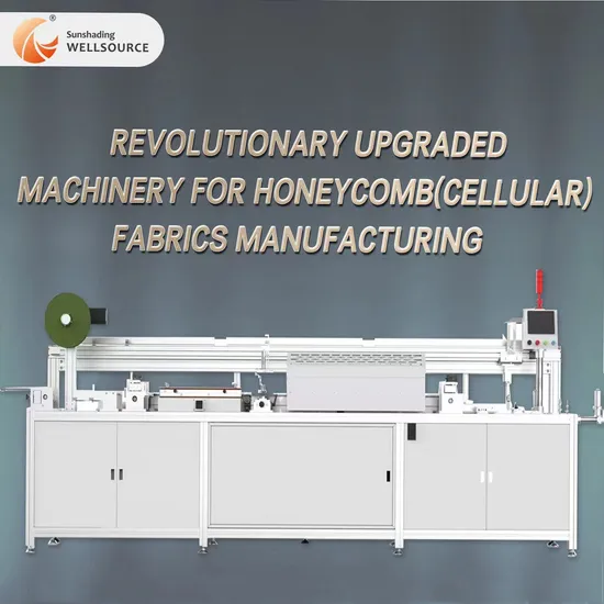 Cost Effective and Reliable Honeycomb Blinds Making Machine