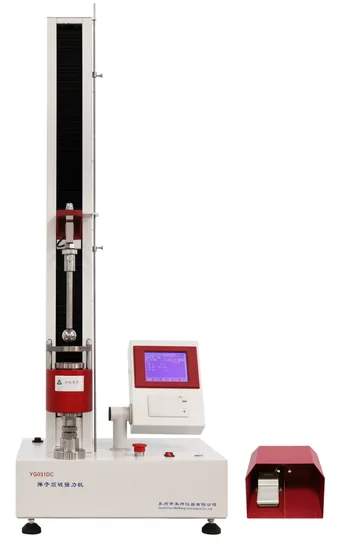 Pneumatics Servo Textile Bursting Strength Bullet Breaking Machine Price Yg031DC