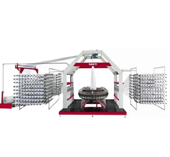 Four Shuttle Circular Loom for Making PP Woven Bag
