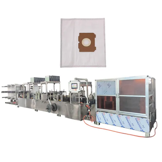 Dl-500 Automatic Nonwoven Vacuum Cleaner Dust Bag Cutting Making Machine with One Color Printing System