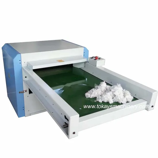 Microfibre Opening Carding and Packing Bagging Filling Machine