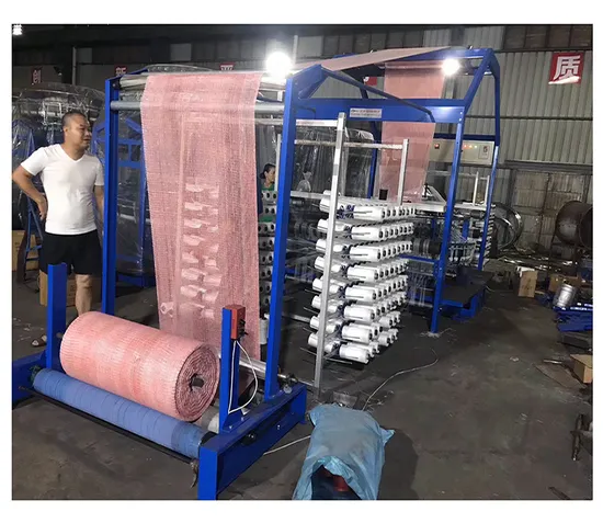 High Speed 6-Shuttle Textile Weaving Circular Plastic Knitting Loom Machine