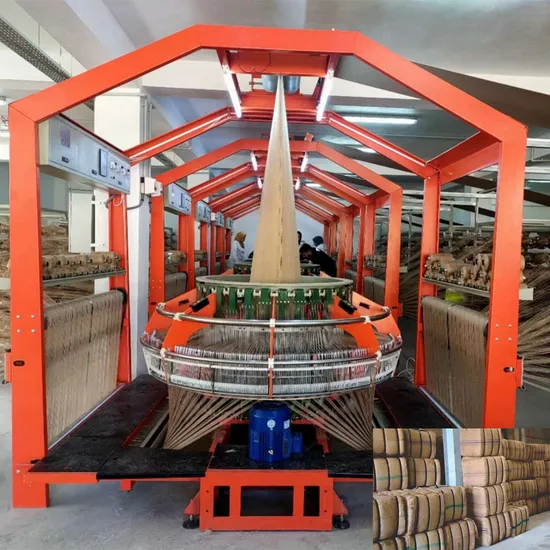 Jute Bag Production Line 50kg 100kg Jute Sack Circular Loom