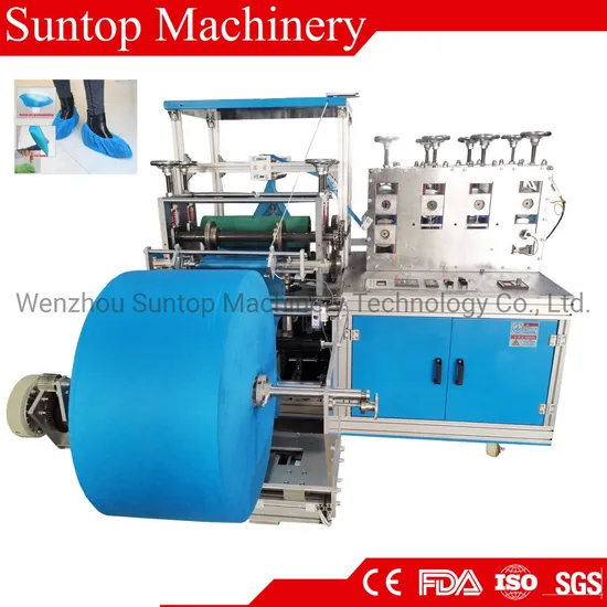PE/CPE Nonwoven Disposable Shoe Cover Making Machine