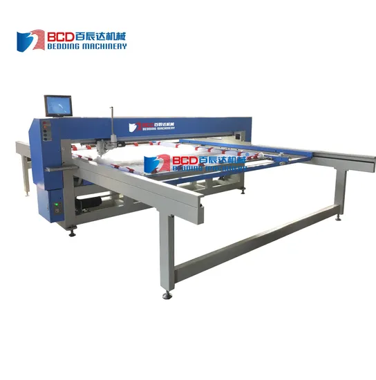 Bdzh Computerized Long Arm Mobile Single Needle Quilting Machine