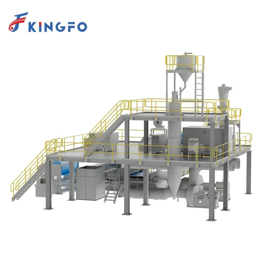 Polymer Laid Nonwoven Equipment for High Stiffness Effective Filtration Nonwovens