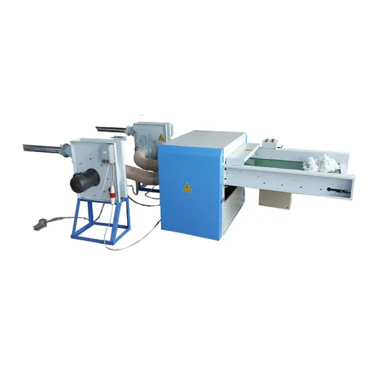 Semi Automatic Pillow Fiber Filling Machine Cotton Grinding Machine Semi-Auto Pillow Filling Machine