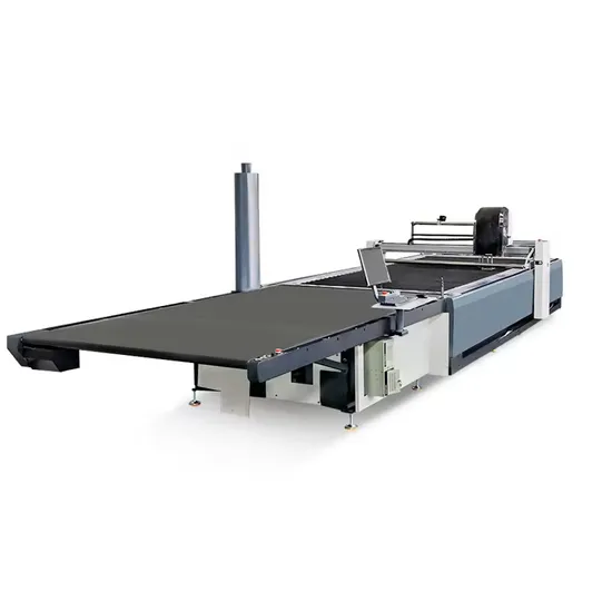 Sell Well Automatic Knife Microfiber Cloth Uand Fabric Strip Roll to Sheet Cross Cutting Machine