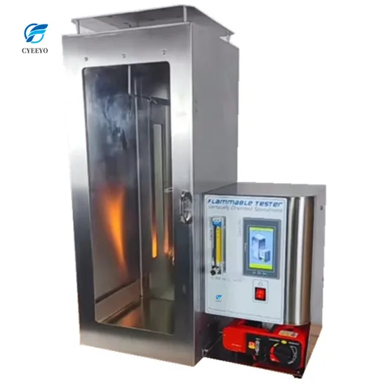 Vertical Burning Combustion Tester Flame Retardant Testing Machine