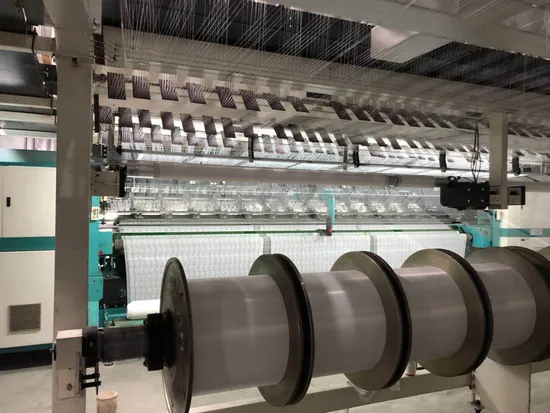 Raschel Machines for Producing High-Stretch Textiles