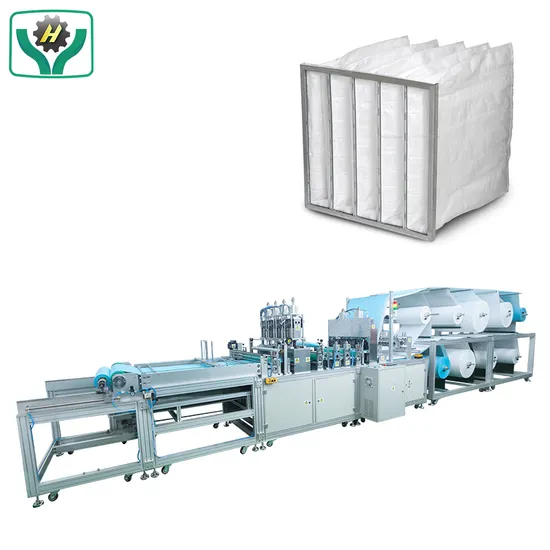 Full Automatic Air Conditioning Unit Filter Bag Purification Pocket Making Machine