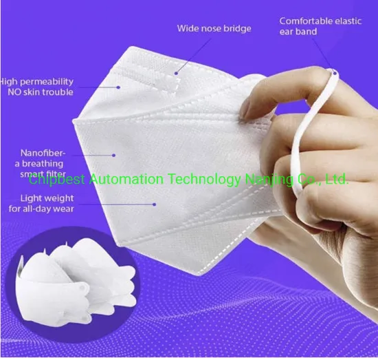 High Speed and Stable Face Medical Kf94 Mask Making Machine Factory