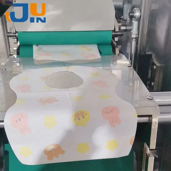 Adult Patient Dental Touch Screen Control Disposable Water Proof Fastener Feeding Bib Pad Making Machine