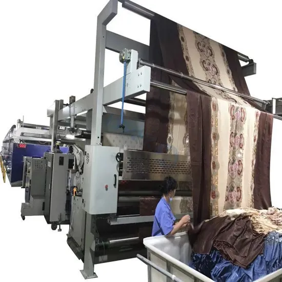 14 Ovens Use Steam Heating Changer for Textile Finishing Process Fabric Stenter Machine