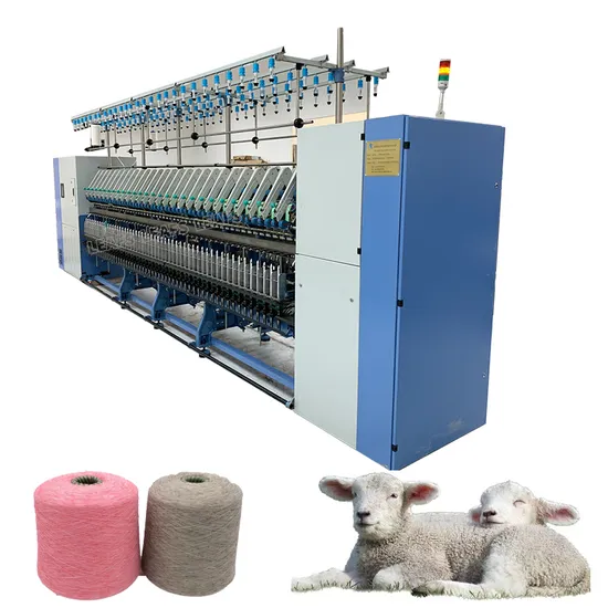 Source Cotton Wool Yarn Making Machine Woolen Ring Spinning Frame Machinery for Fiber Mills and Textile Laboratories