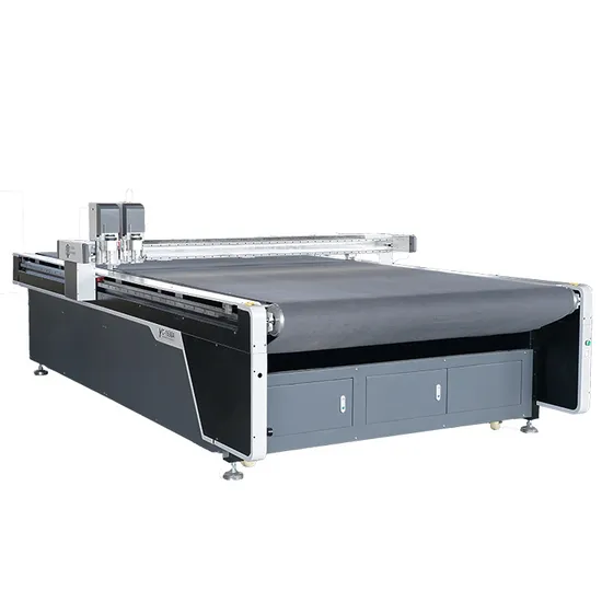 New Design Yc1625 CNC Circular Knife Non-Woven Fabric Carpet Curtain Jacket Leather Cutting Machine