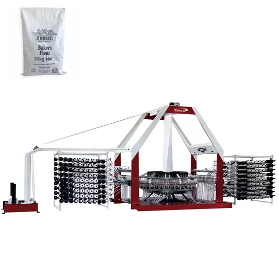PP Woven Bag Production Line 6 Shuttle Circular Loom Machine