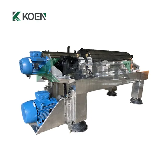 High Capacity Low Price Sludge Dewatering Decanter Centrifuge Tricanter Centrifuge