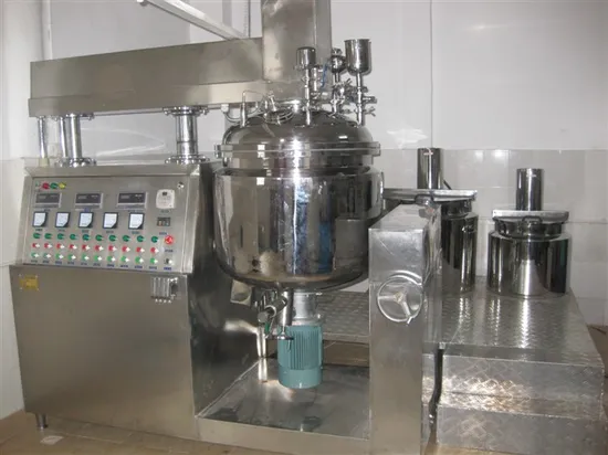 Industrial Vacuum Emulsifying Mixer for Creams and Lotions