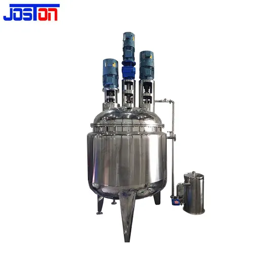 CE 2000L PLC Control Stainless Steel Jacketed Heating High Pressure Reactor Used for Chemical Industry