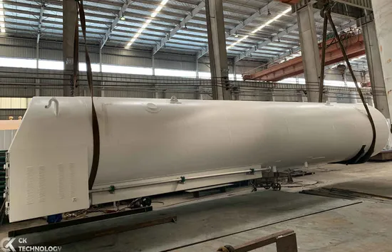 Industrial Gas Equipment Honrizontal Cryogenic Storage Tank