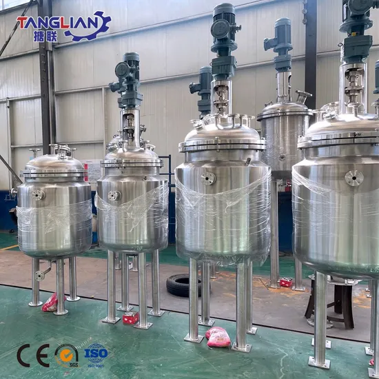 50L-50000L Acid Proof Stainless Steel Chemical Reactor