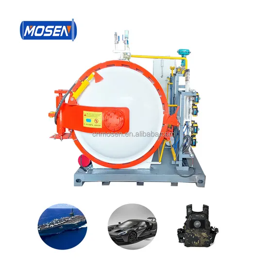 Pressure Vacuum Lab Oven Prepreg Industrial ASME Composite Autoclave for Carbon Fiber
