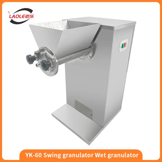 Yk-60 Swing Wet Granulator Chinese Herbal Medicine Granule Powder Granulator Machine