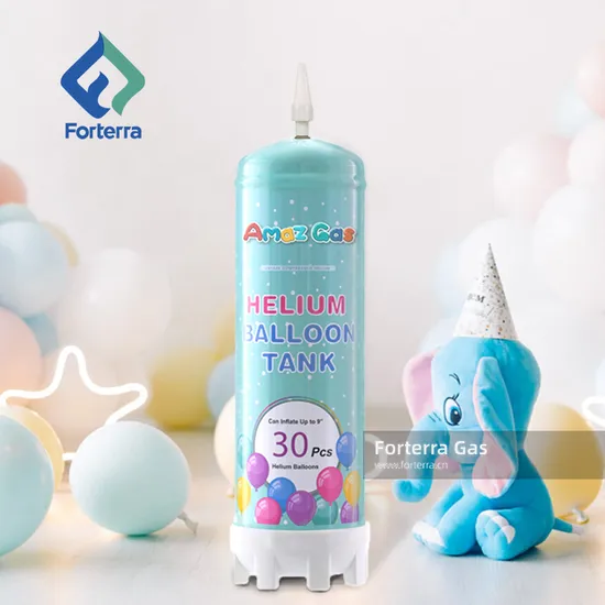 Wholesale Disposable Helium Tanks Portable 2.2L Helium Balloon Gas Cylinder for Filling Balloons