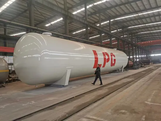 ASME Standard 100 Tons 200m3 100mt Huge LPG Gas Storage Tank for Port Station and Plant