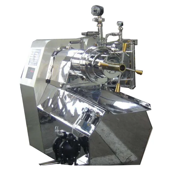 Longxing 2.5-5 Microns Nanometer Wet Grinding Pesticides Printing Ink Fertilizer Graphite Pigment Plate Turbine Bar Type Horizontal Bead Sand Mill