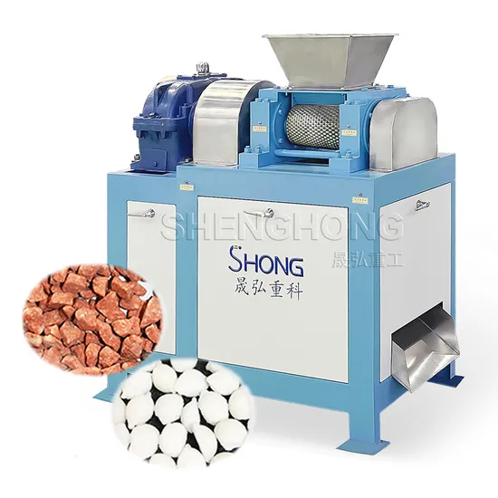 Chemical Mineral Powder Double Roller Press NPK Compound Fertilizer Granulator