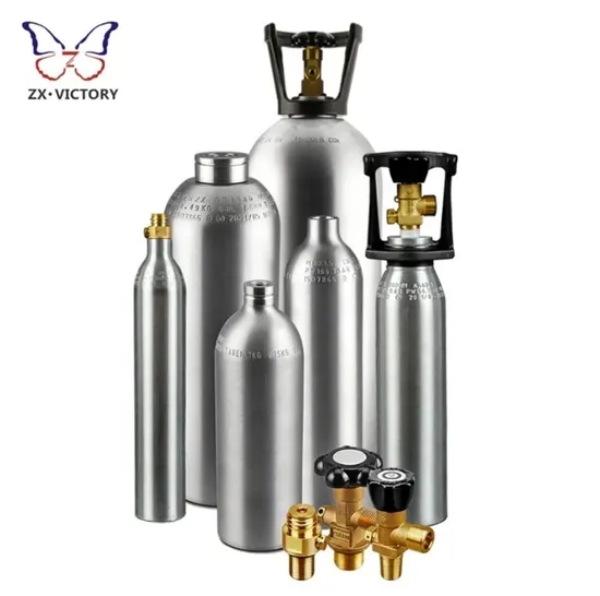 1.5lb 2.5lb 5lb 10lb 20lb DOT-3al 1800psi Aluminum CO2 Cylinder