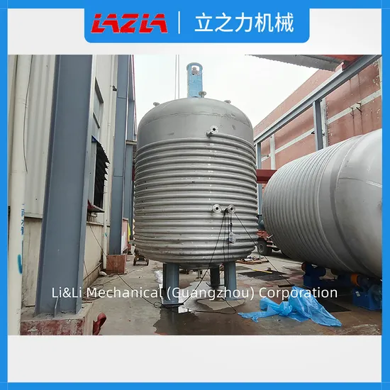 304 Stainless Steel Water Heating Jacket Reactor for Painting Ink