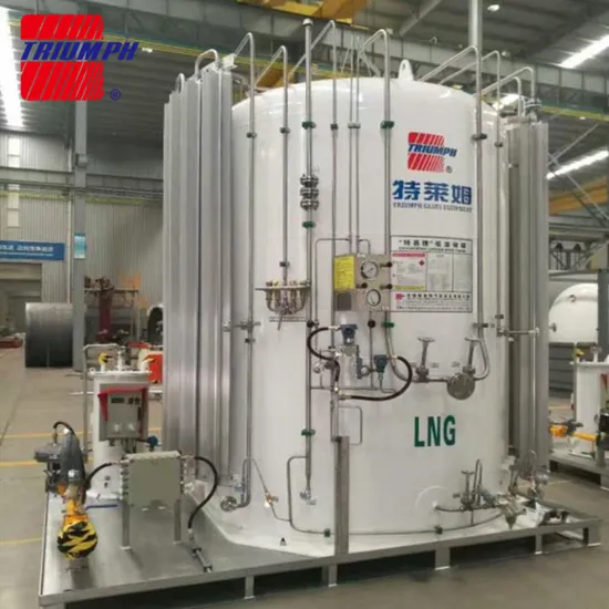 Mini Storage Tank for Cryogenic Lox Lin Lar LNG/Micro Bulk Tank