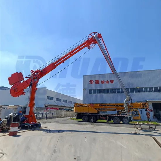 Strong Bearing Capacity High-Pressure Equipment Single-Arm Low-Temperature Marine Loading and Unloading Arm Machine with Swivel Joint