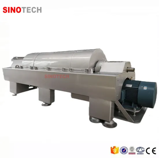 Lws 3-Phase Crude Oil Separation and Purification Industrial Decanter Centrifuge for Oil Field
