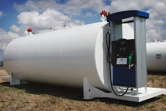 Diesel Fuel Storage Tank Oil Fuel Tank with Skid Dispenser