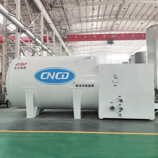 Factory Customized Stainless Steel Vacuum LNG Marine Fuel Tank